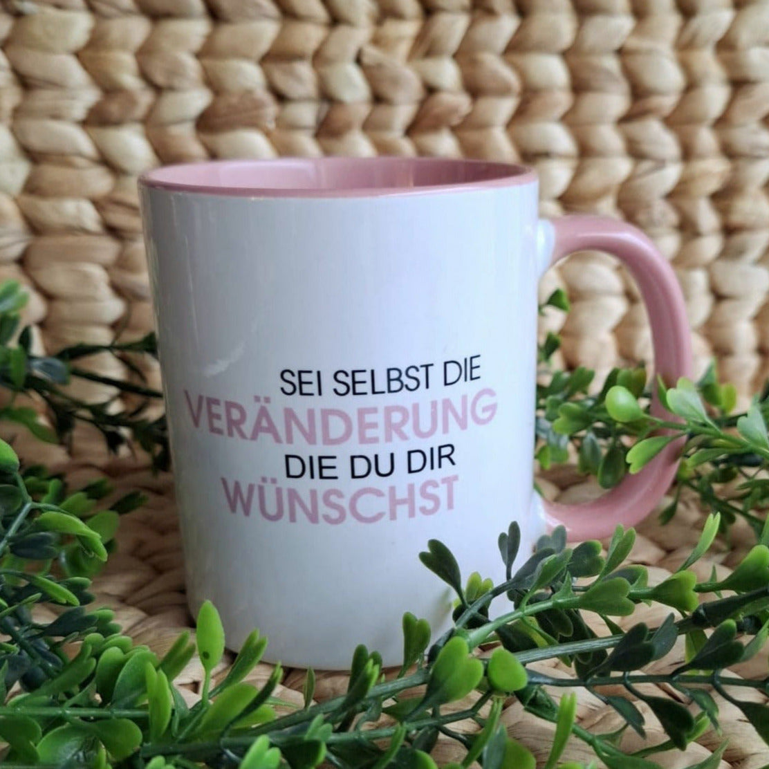 KERAMIKTASSE rosa