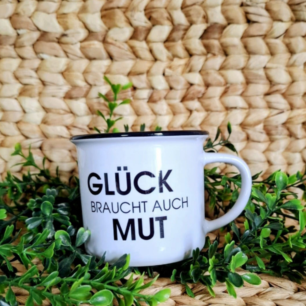 KERAMIKTASSE im Emaillelook