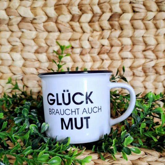 KERAMIKTASSE im Emaillelook